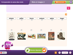 Comprendre le sens des mots - mots et images
