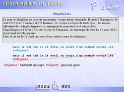 1 - Composition de texte 