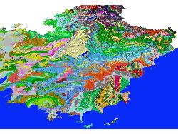 Carte g�ologique � 1/250 000 de la r�gion PACA