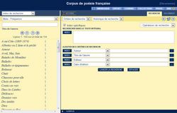 Ecran de recherche