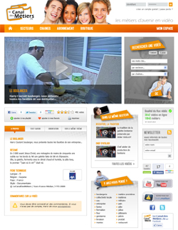 Interface vid�o web 2.0, commentaires, votes...
