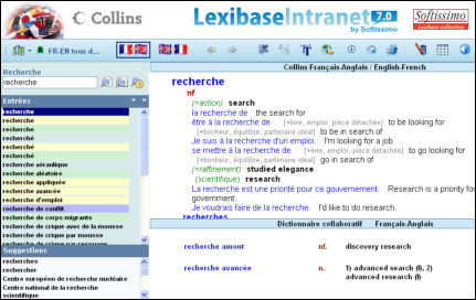 Clart� et pr�cision de la recherche 