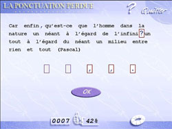 3 - La ponctuation perdue