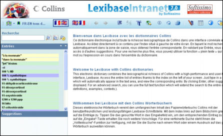 Choisissez votre dictionnaire � consulter
