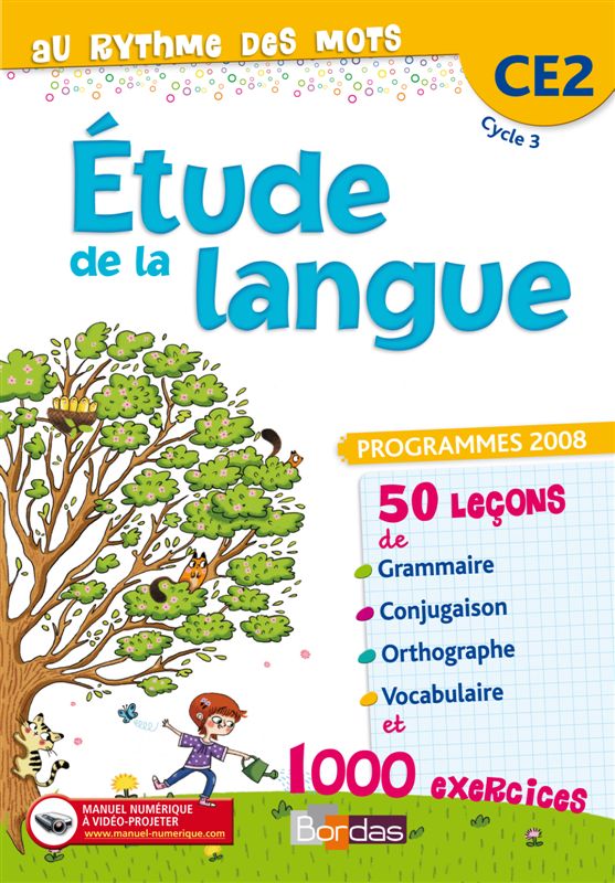 Manuel num�rique simple - Au rythme des mots CE2
