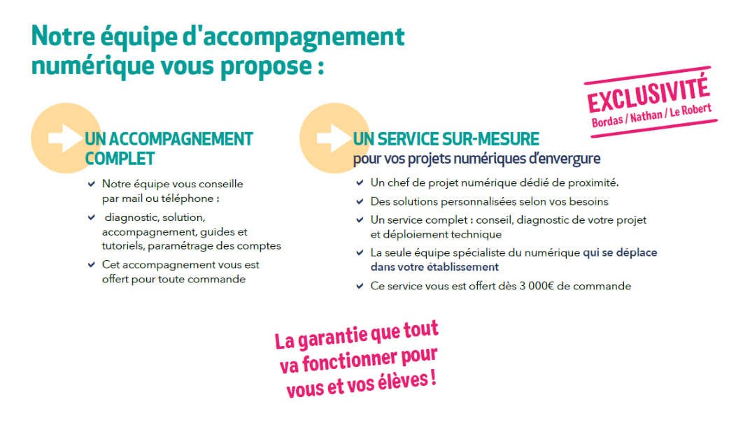 Accompagnement numérique