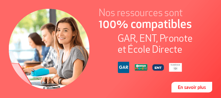 Nos ressources sont 100% compatibles