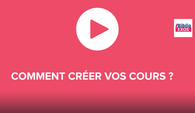 Comment créer vos cours