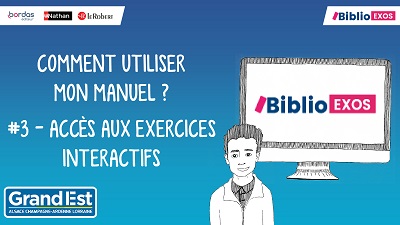 Tuto Accès aux exercices interactifs BBE Grand Est