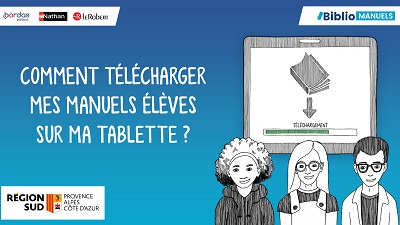 TUTOS Télécharger Manuels élèves sur tablette PACA