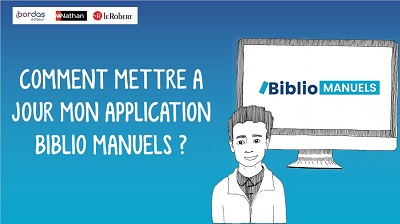 TUTO Mettre à jour votre Application Biblio Manuels