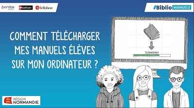 TUTOS Télécharger Manuels élèves sur tablette Normandie