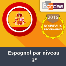 Bordas Accompagnement Numérique Personnalisé - Espagnol par niveau (5e, 4e ou 3e) Couverture