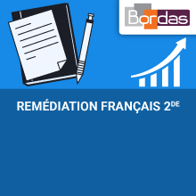Bordas Accompagnement Numérique Personnalisé - Remédiation Français / Maths 2de - Lycée Couverture