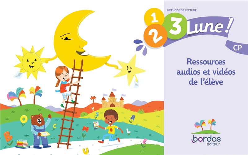 1, 2, 3, Lune - Méthode de lecture CP - Ressources audios et vidéos de l'élève