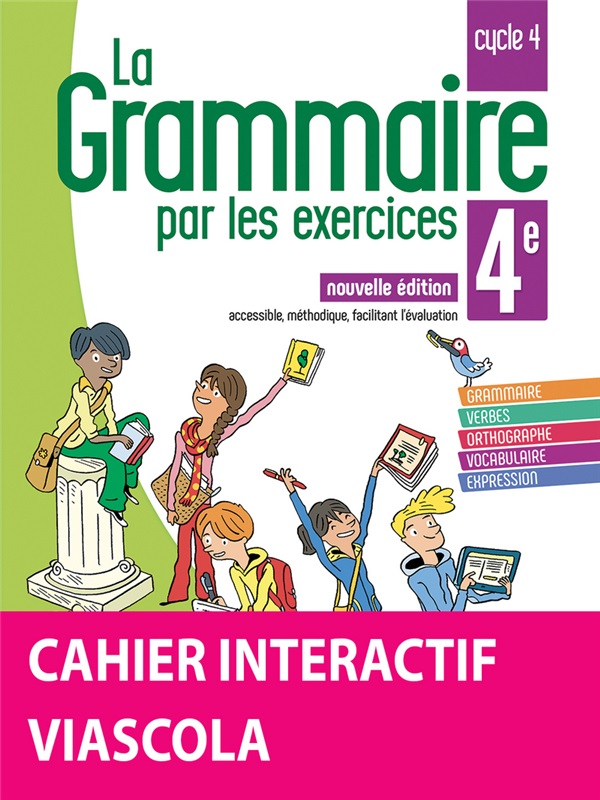 Les cahiers de grammaire interactifs - 2018 - 4e Couverture