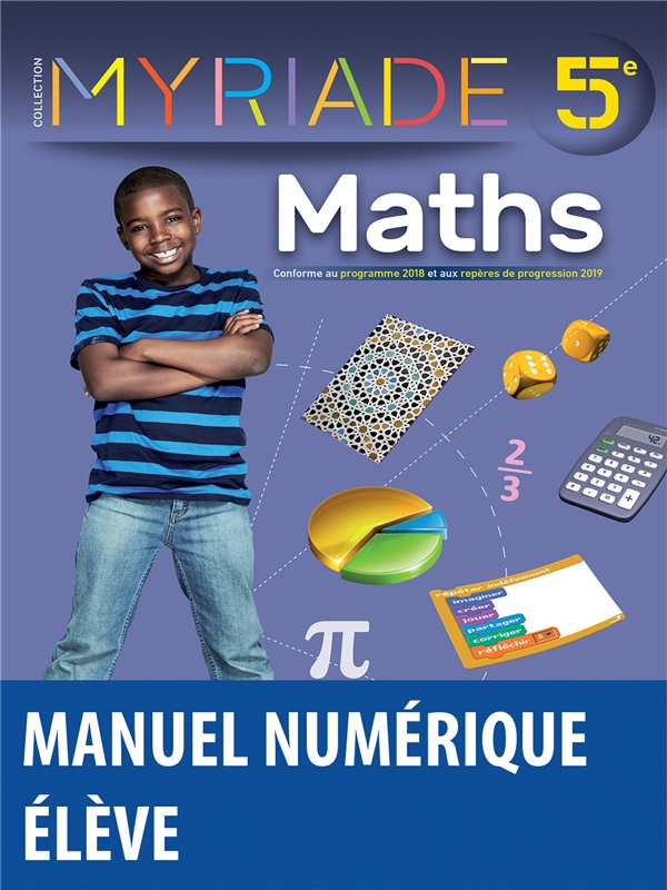 Myriade - Mathématiques 5e - 2021 - Manuel numérique