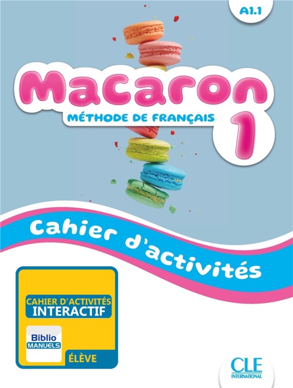 Macaron 1 - Cahier d'activités interactif
