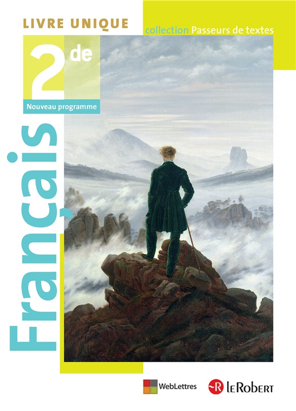 Passeurs de textes - Le Robert WebLettres - 2019 - Français 2de Couverture