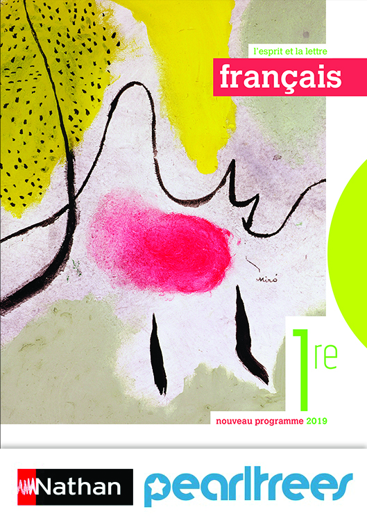 Nathan/Pearltrees - Français - 1re - Coll. L'esprit et la lettre Couverture