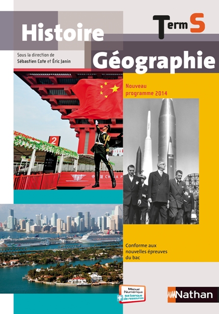 Histoire-Géographie Term S - Cote/Janin - 2014 Couverture