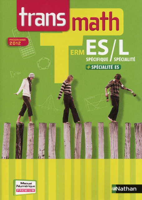 Transmath Term ES-L + ES spécialité - 2012 Couverture