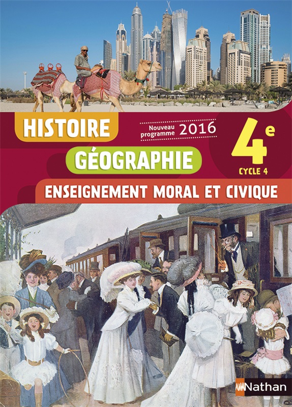 Histoire-Géographie-EMC 4e - 2016