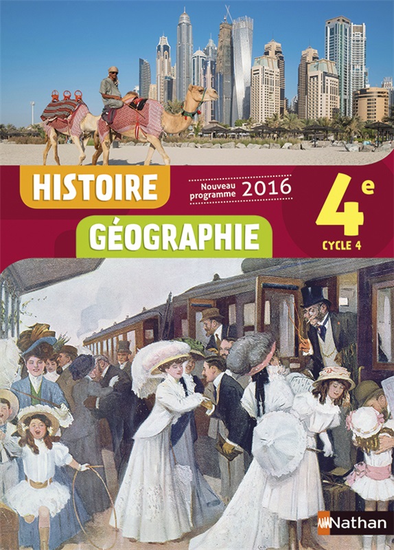 Histoire-Géographie 4e - 2016 - Manuel numérique enseignant - Offert pour l'achat de versions élèves | 
