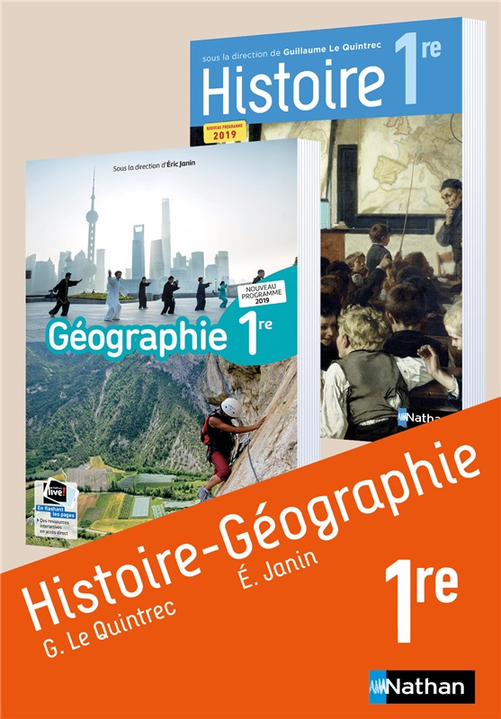 Histoire-Géographie compilation 1re - Le Quintrec/Janin