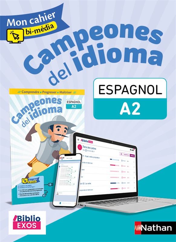 Cahier d'espagnol Campeones del idioma A2 (2021)