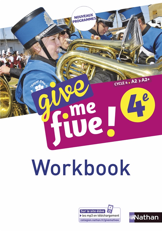 Workbook numérique Give me five 4e - 2017