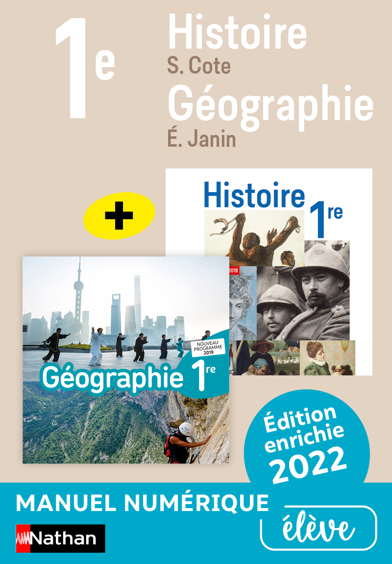 Histoire-Géographie compilation 1re - Cote/Janin