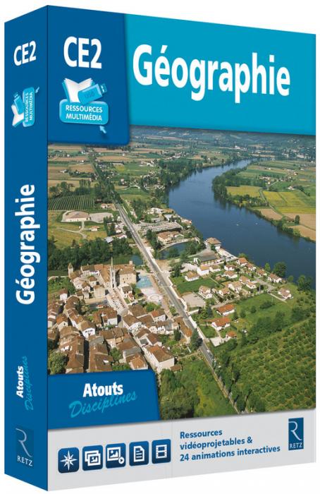 Géographie CE2 (Clé USB) - Ressources documentaires "Atouts disciplines"