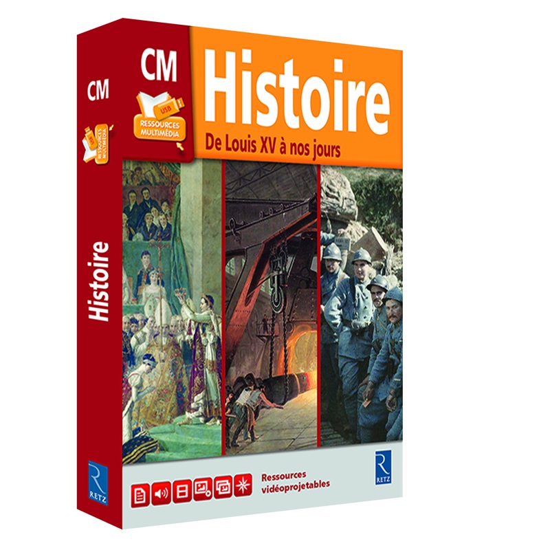 Histoire CM - Clé USB : de Louis XV à nos jours