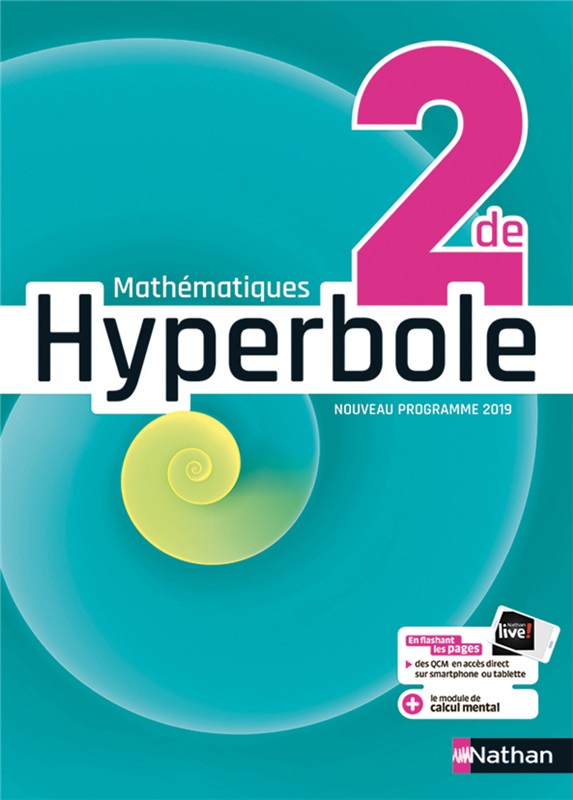 Manuel Hyperbole Seconde En Ligne Gratuit Hyperbole 2de - 2019 / Elève