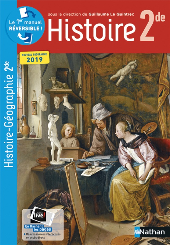 Histoire-Géographie 2de - Le Quintrec/Janin - 2019 Couverture
