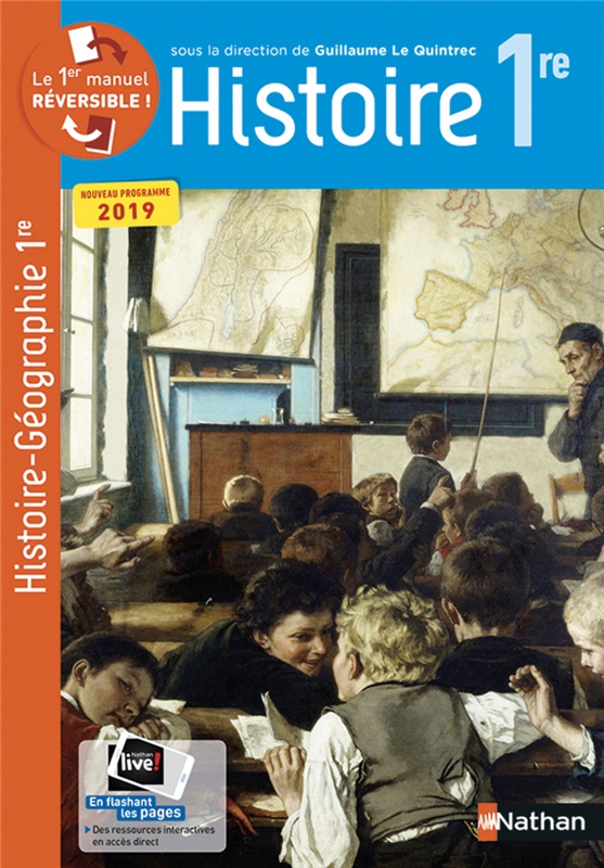 Histoire-Géographie 1re - Le Quintrec/Janin - 2019 Couverture