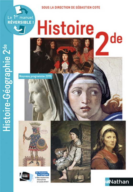Histoire-Géographie 2de - Cote/Janin - 2019 Couverture