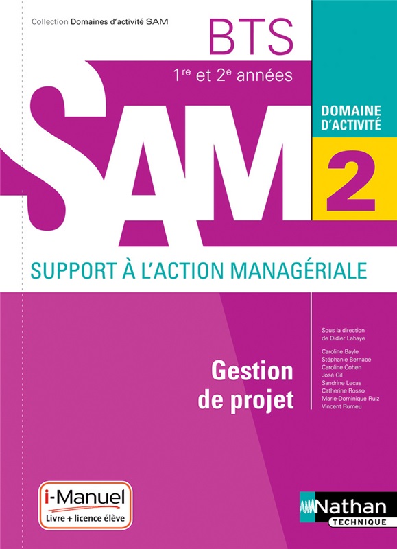 BTS SAM - Domaine d'activité 2 - Gestion de Projet Couverture