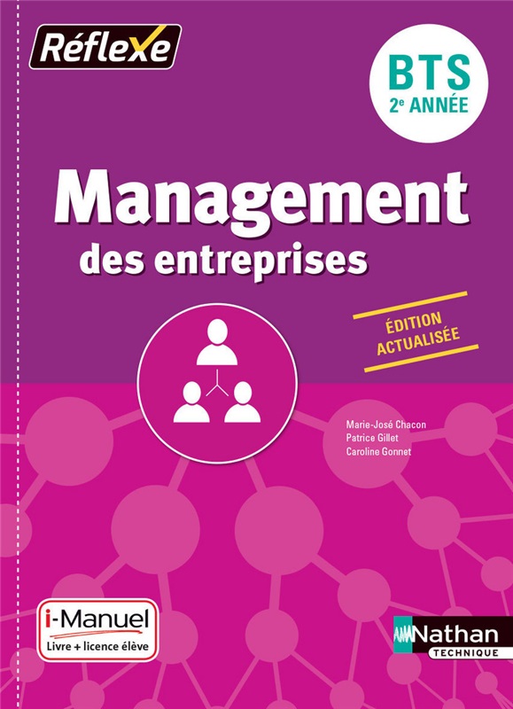 Management des entreprises - BTS 2ème année - Coll. Réflexe BTS Couverture