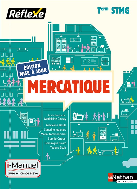 Mercatique - Tle STMG - Coll. Réflexe - Ed. 2019 Couverture