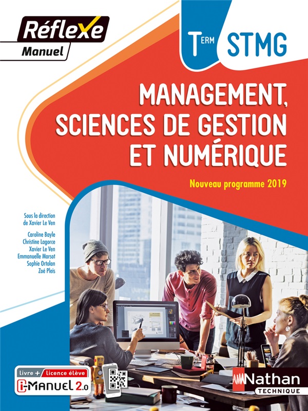 Management, Sciences de gestion et numérique - Tle STMG - Coll. Réflexe - Ed. 2020