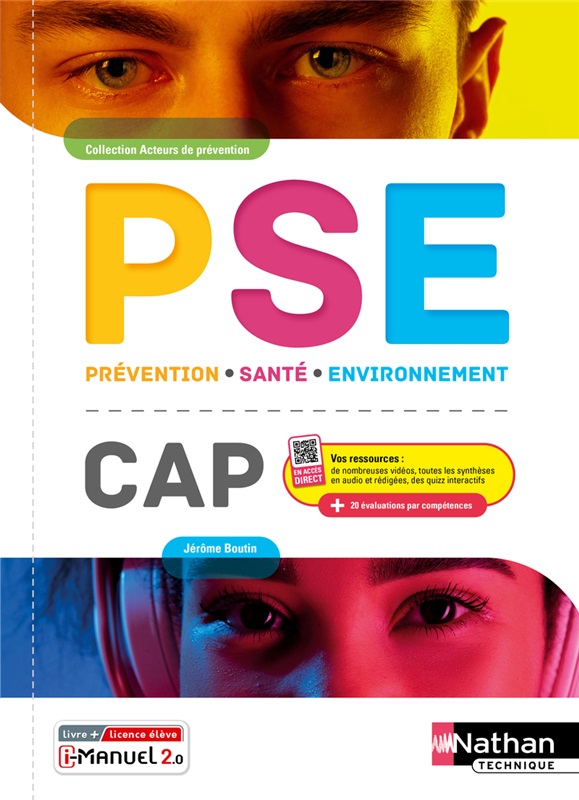Prévention Santé Environnement - CAP - Coll. Acteurs de prévention - Ed. 2022 Couverture