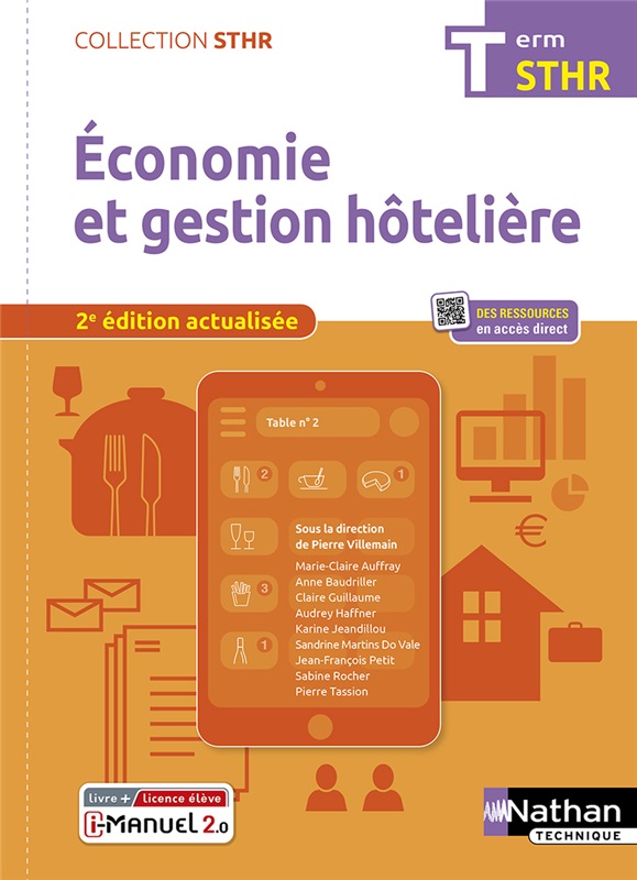 Économie et Gestion Hôtelière - Tle Bac STHR - Coll. STHR - Ed. 2022