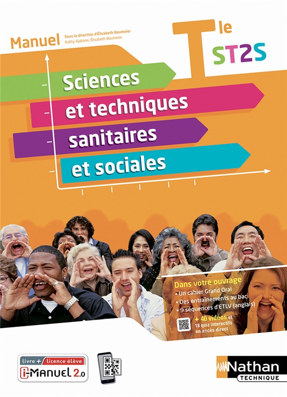 Sciences et techniques sanitaires et sociales - Tle ST2S - Ed. 2022