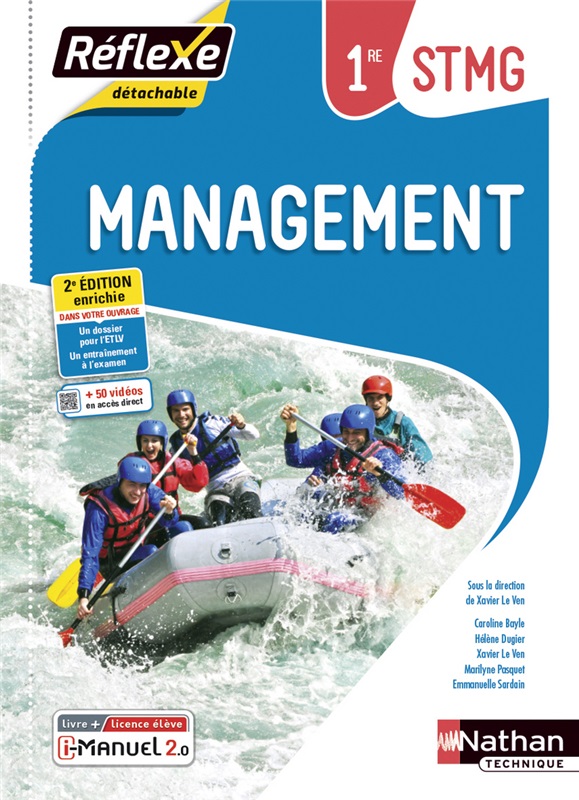 Management - 1re STMG - Coll. Réflexe - Ed. 2021