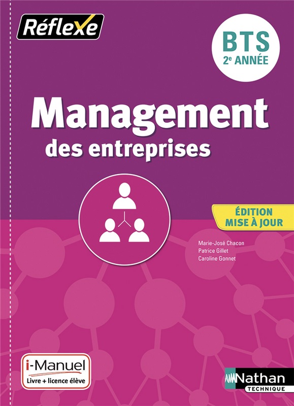 Management des entreprises - BTS 2e année - Coll. Réflexe - Ed. 2019