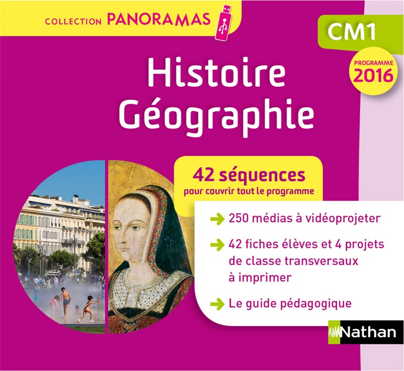 Panoramas Histoire - Géographie CM1 - Ressources numériques 2 en 1