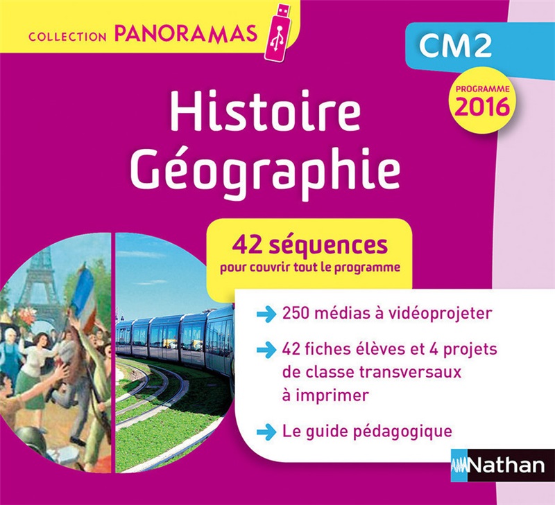 Panoramas Histoire - Géographie CM2 - Ressources numériques 2 en 1