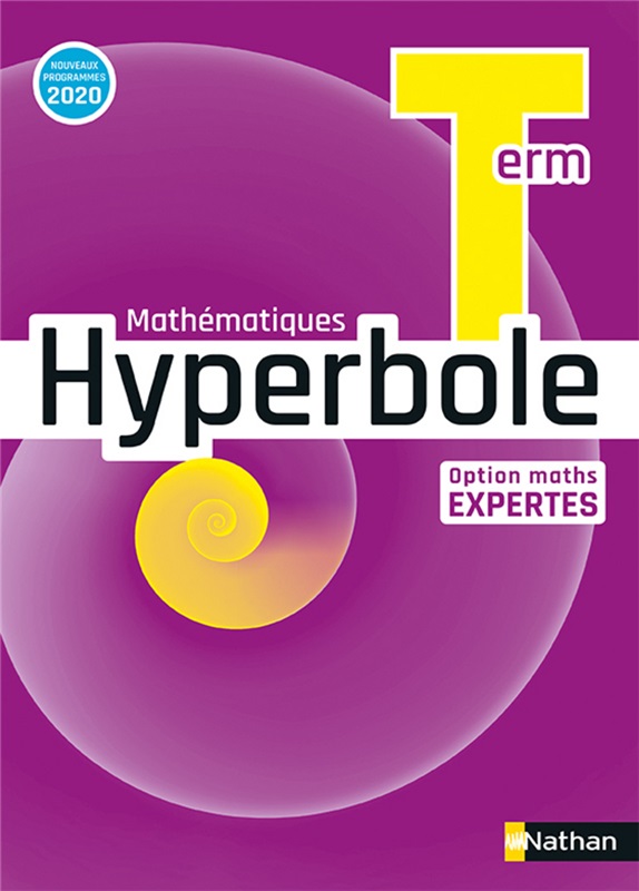 Hyperbole Terminale Option Maths Expertes - 2020